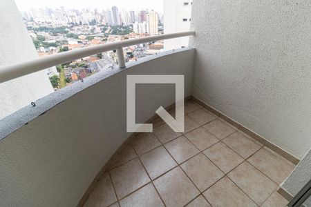 Varanda da Sala de apartamento à venda com 2 quartos, 59m² em Vila Gumercindo, São Paulo