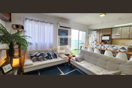 Sala de apartamento para alugar com 2 quartos, 93m² em José Menino, Santos