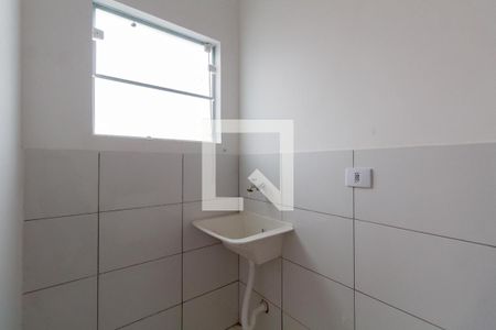 Cozinha e Área de Serviço de apartamento para alugar com 1 quarto, 30m² em Vila Guilhermina, São Paulo