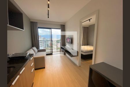 Apartamento à venda com 26m², 1 quarto e sem vaga Apartamento à venda com 26m², 1 quarto e sem vagaSala