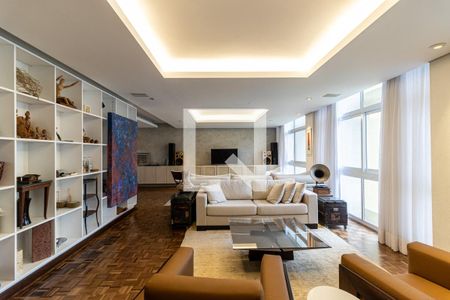 Sala de apartamento à venda com 4 quartos, 299m² em Consolação, São Paulo