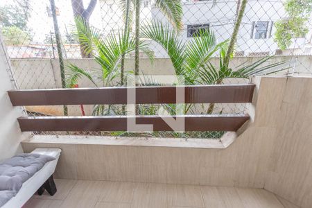 Varanda da sala  de apartamento à venda com 3 quartos, 70m² em Centro, Diadema