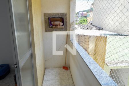 Varanda do Quarto de casa à venda com 2 quartos, 100m² em Tanque, Rio de Janeiro