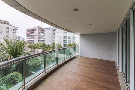 Varanda de apartamento à venda com 4 quartos, 288m² em Barra da Tijuca, Rio de Janeiro