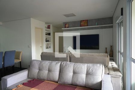 Sala de apartamento à venda com 2 quartos, 96m² em Vila Valparaiso, Santo André