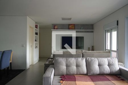 Sala de apartamento à venda com 2 quartos, 96m² em Vila Valparaiso, Santo André