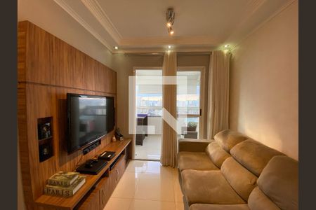 Sala de apartamento à venda com 2 quartos, 55m² em Vila Bertioga, São Paulo