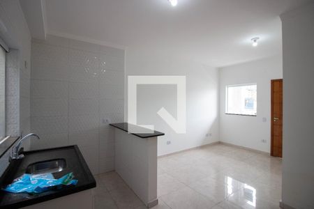 Sala-Cozinha de apartamento à venda com 2 quartos, 40m² em Parque Artur Alvim, São Paulo