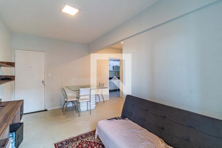 Sala de apartamento à venda com 3 quartos, 69m² em Vila Indiana, São Paulo