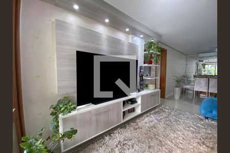sala  de apartamento à venda com 3 quartos, 109m² em Centro, Canoas