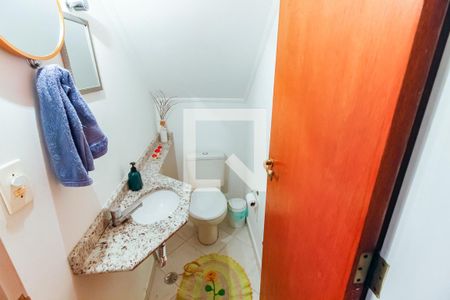 Lavabo de casa de condomínio à venda com 3 quartos, 107m² em Jardim Monte Kemel, São Paulo