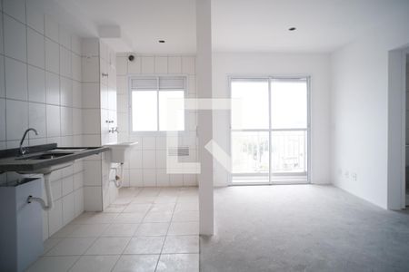 Sala / Cozinha de apartamento à venda com 2 quartos, 46m² em Jardim Brasilia, São Paulo