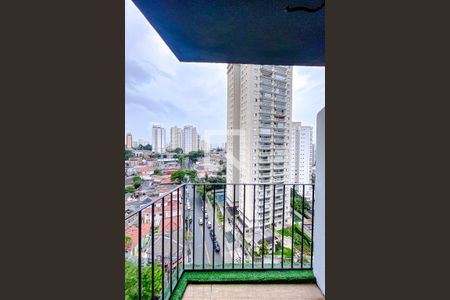 Varanda da Sala de apartamento à venda com 2 quartos, 58m² em Vila Bertioga, São Paulo