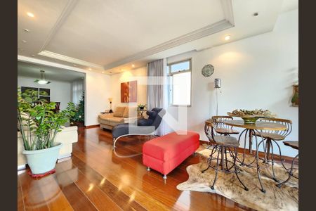 Sala de apartamento à venda com 4 quartos, 182m² em Cidade Nova, Belo Horizonte