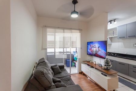 Sala de apartamento à venda com 2 quartos, 50m² em Parque Central, Santo André