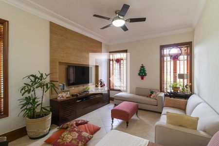 Sala de casa de condomínio à venda com 4 quartos, 455m² em Vila Madalena, Campinas
