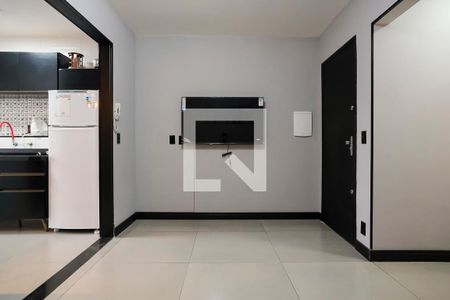 Sala de apartamento à venda com 1 quarto, 48m² em Barcelona, São Caetano do Sul