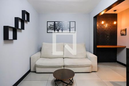 Sala de apartamento à venda com 1 quarto, 48m² em Barcelona, São Caetano do Sul