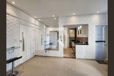 Sala de apartamento para alugar com 2 quartos, 117m² em Jardim Virgínia, Guarujá