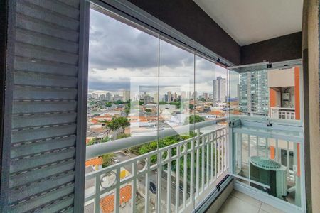 varanda de apartamento para alugar com 1 quarto, 31m² em Parque da Vila Prudente, São Paulo