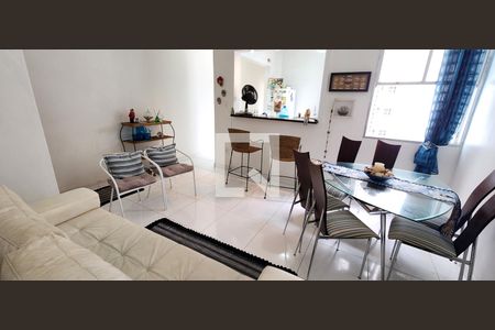 Sala de apartamento para alugar com 1 quarto, 50m² em José Menino, Santos