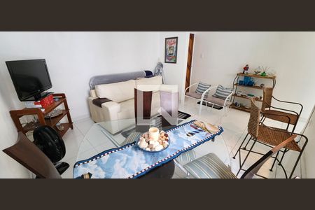 Sala de apartamento para alugar com 1 quarto, 50m² em José Menino, Santos