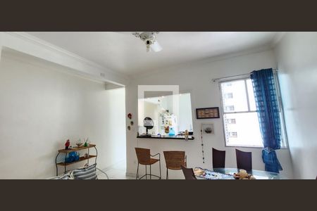 Sala de apartamento para alugar com 1 quarto, 50m² em José Menino, Santos