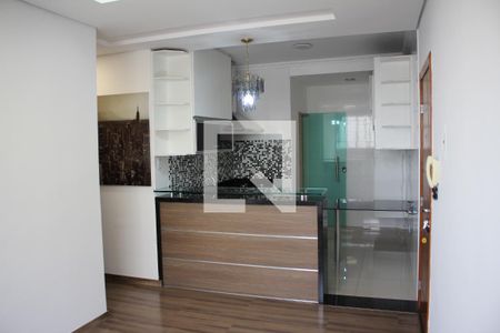 Sala de apartamento à venda com 2 quartos, 52m² em Inconfidentes, Contagem