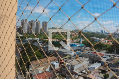 vista  Sala de apartamento à venda com 2 quartos, 55m² em Jardim Cláudia, São Paulo