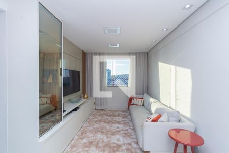 Sala de apartamento à venda com 4 quartos, 157m² em União, Belo Horizonte