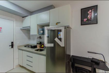 Cozinha de kitnet/studio para alugar com 1 quarto, 36m² em Vila Mariana, São Paulo