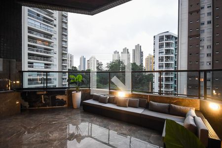 Varanda de apartamento para alugar com 3 quartos, 255m² em Jardim Fonte do Morumbi, São Paulo