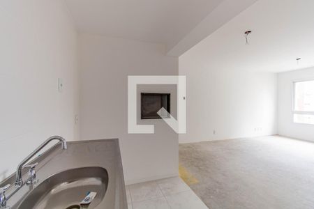 Cozinha  de apartamento à venda com 3 quartos, 76m² em Marechal Rondon, Canoas
