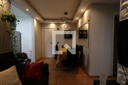 Sala de apartamento para alugar com 2 quartos, 47m² em Jardim Paulistano, Ribeirão Preto