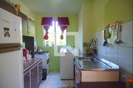 Cozinha de apartamento para alugar com 2 quartos, 48m² em Arroio da Manteiga, São Leopoldo