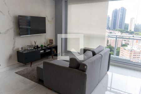 Sala de apartamento à venda com 2 quartos, 59m² em Vila Yara, Osasco