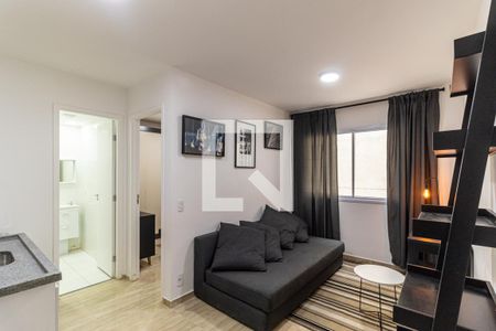 Sala de apartamento à venda com 1 quarto, 25m² em Vila Buarque, São Paulo