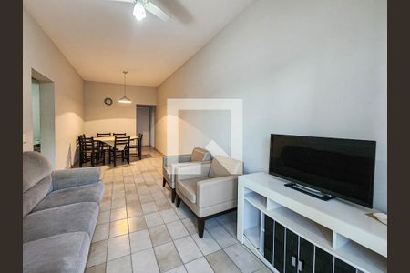 Sala de apartamento para alugar com 2 quartos, 124m² em Aparecida, Santos
