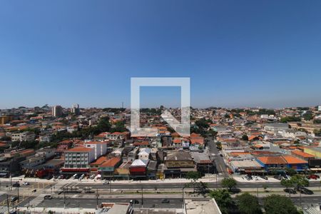 Vista janela da sala de apartamento para alugar com 1 quarto, 26m² em Jardim Itacolomi, São Paulo