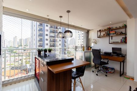 Varanda de apartamento à venda com 2 quartos, 81m² em Vila Regente Feijó, São Paulo
