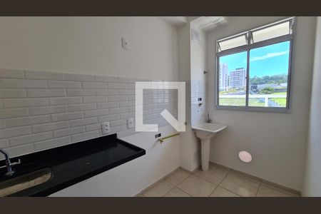 Cozinha e Área de Serviço de apartamento à venda com 3 quartos, 54m² em Jardim Carlos Gomes, Jundiaí