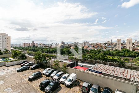 Varanda - Vista de apartamento à venda com 3 quartos, 63m² em Chácara Seis de Outubro, São Paulo