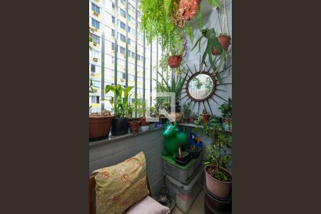 Varanda da Sala de apartamento à venda com 1 quarto, 45m² em Vila Isabel, Rio de Janeiro