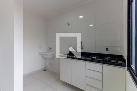 Cozinha de apartamento para alugar com 1 quarto, 30m² em Vila Bela, São Paulo