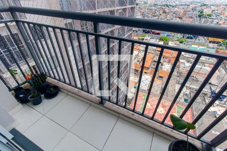 Varanda da Sala de apartamento à venda com 2 quartos, 38m² em Vila Tolstoi, São Paulo