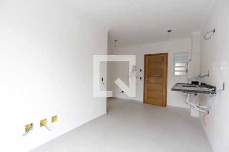 Sala de apartamento à venda com 1 quarto, 28m² em Parque Vitoria, São Paulo