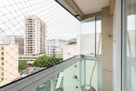 Varanda da Sala de apartamento à venda com 2 quartos, 75m² em Praça da Bandeira, Rio de Janeiro