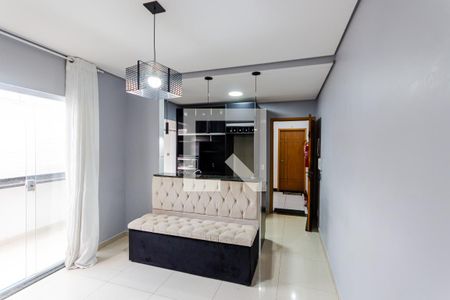 Sala de apartamento para alugar com 2 quartos, 56m² em Jardim Santo Alberto, Santo André