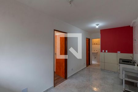 Sala e Cozinha Integrada de apartamento à venda com 2 quartos, 38m² em Cidade Patriarca, São Paulo