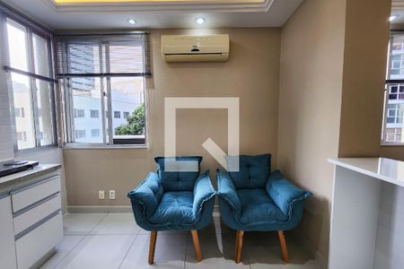 Sala de apartamento à venda com 1 quarto, 26m² em Centro, Rio de Janeiro